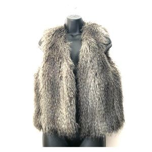 Club Monaco Faux Fur Vest